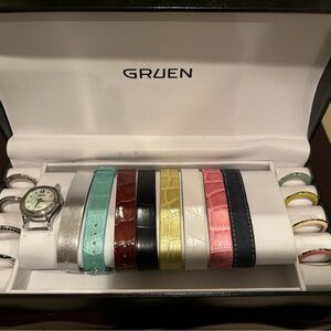 Women's Watch with Interchangeable Straps